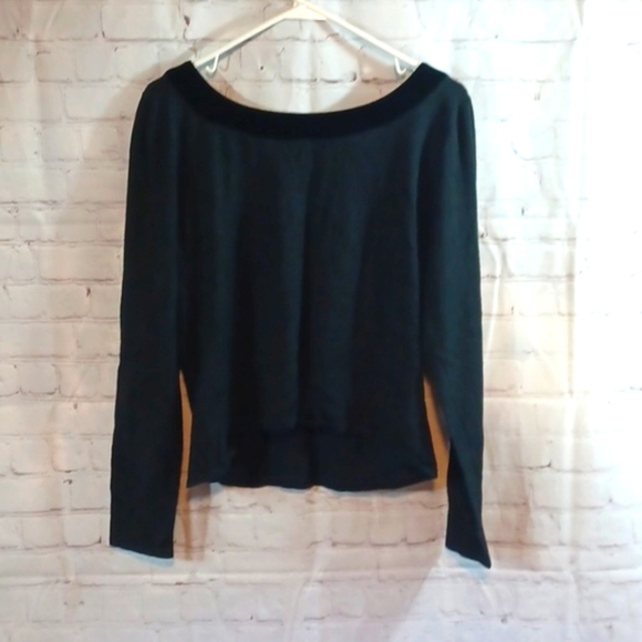 Tiara International  Beaded Black Christmas Dressy Sweater XL - Picture 3 of 8